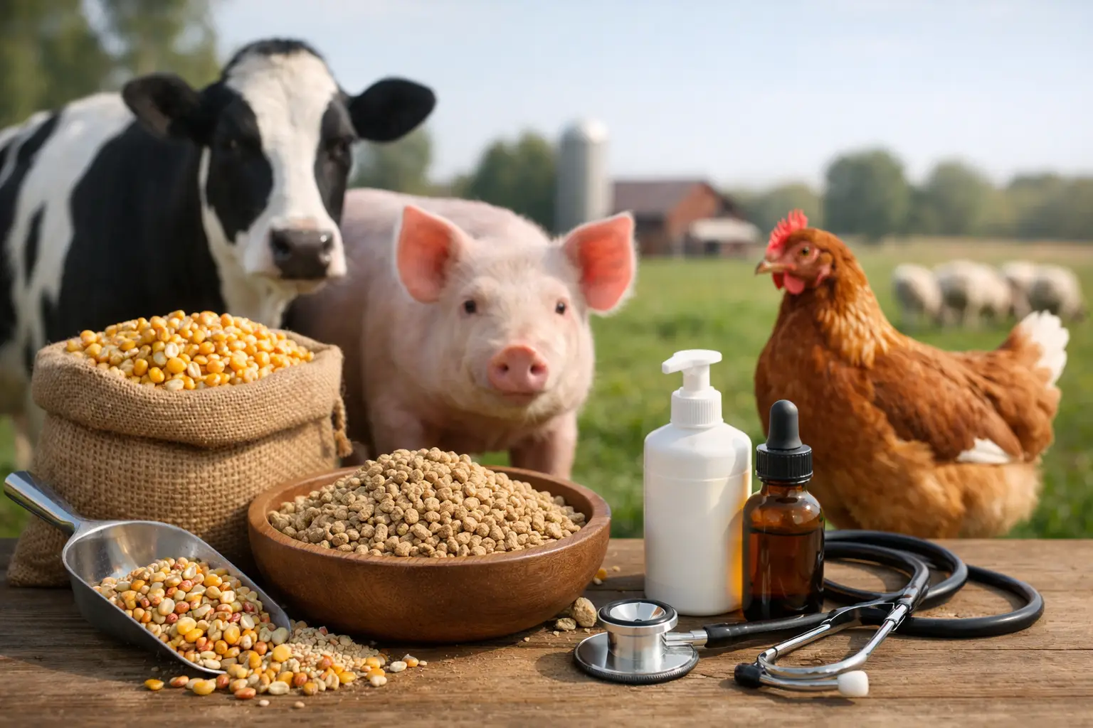 Guia de compra para nutrição animal